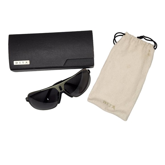 DITA Splendor Mens Sunglasses Silver Gray Metal and Plastic Frames w Case Japan - Picture 1 of 16